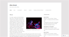 Desktop Screenshot of anestmusic.com